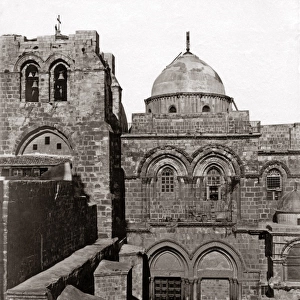 Church of the Holy Sepulchre Jerusalem, circa 1880s