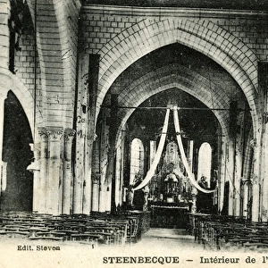 Church Interior, Steenbecque, Nord-Pas-de-Calais