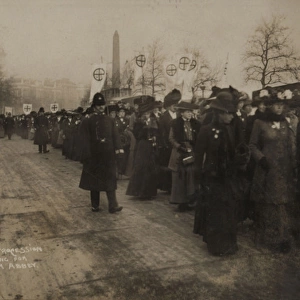 Church League for Womens Suffrage March