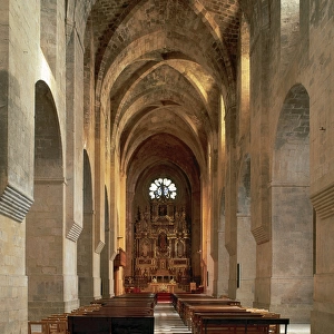 Church of the Monastery of Santes Creus. Interior
