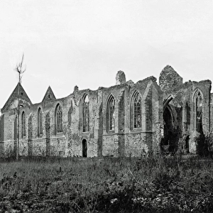Church at Neuve Eglise, Western Front, WW1