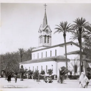 Church and Square, Boufarik, Blida Province, Algeria