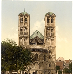 Church of St. Gereon, Cologne, the Rhine, Germany