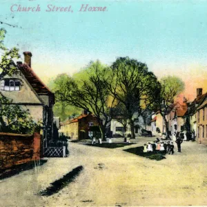 Church Street, Hoxne, Eye, England