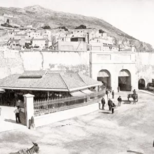 City gateway, Rock of Gibraltar, c. 1880 s