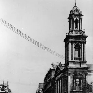 City Temple Church and Holborn Viaduct, City of London