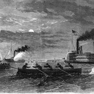 The Civil war in America: Cutting off a Confederate despatch