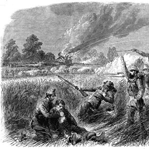 The Civil War in America: Fight at Rainsville, on the upper
