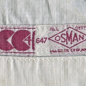 Civilian Clothing utility label, WW2