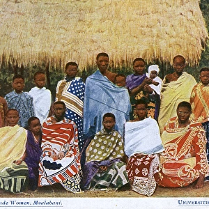 Class of Bonde Women, Msalabani, Nyasaland
