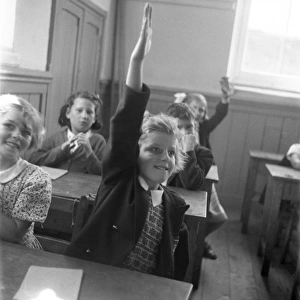 Classroom scene, 1955
