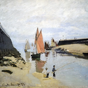 Claude Monet (1840-1926). The Harbour at Trouville, 1870