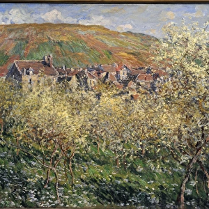 Claude Monet (1840-1926). Plum Trees in Blossom at Vetheuil