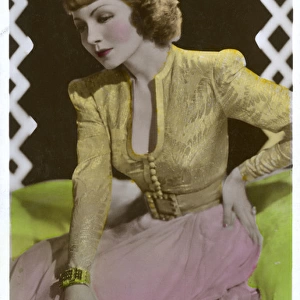 Claudette Colbert - French-born American actress