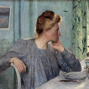 CLAUS, Emile (1849-1924). Portrait of Madame