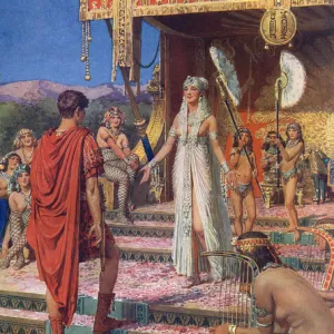 Cleopatra and Marc Antony