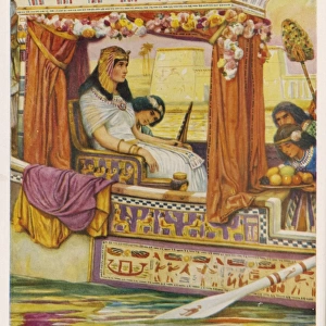 Cleopatra on Royal Barge