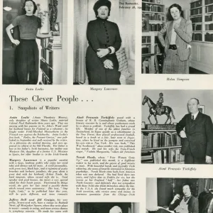 These Clever People... Snapshots of Seven Writers