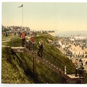 From the cliffs, Clacton-on-Sea, England