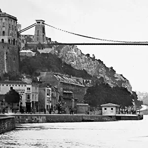 Clifton Suspension Bridge, Bristol, early 1900s