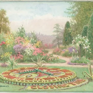 The Clock, Library Gardens Bromley, London Parks