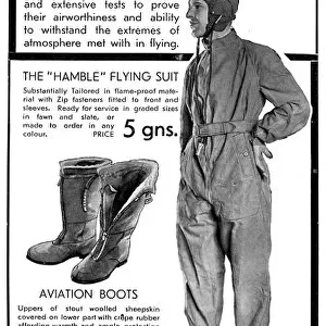 Clothes for Aviation from Gamages, 1931