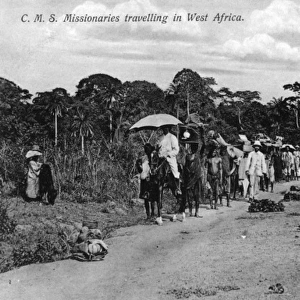 CMS Missionaries travelling in West Africa
