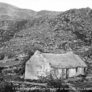 A Co. Kerry Cabin in the Gap of Dunloe, Killarney