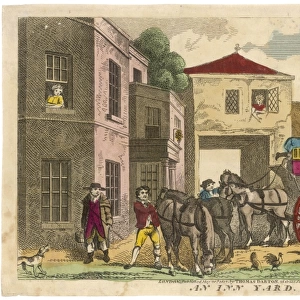 Coaching Inn Yard / 1812