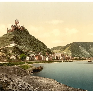 Cochem and castle, Moselle, valley of, Germany