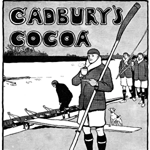Cocoa Advert / Rowing / B / W