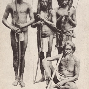 Colombo, Sri Lanka - Veddhas Tribesmen