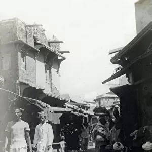 Colonial Persia, street scene