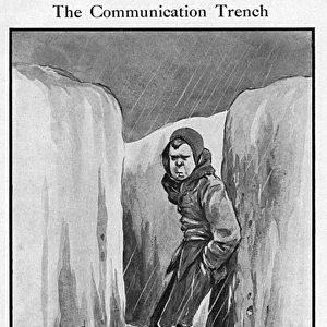 The Communication Trench by Bruce Bairnsfather