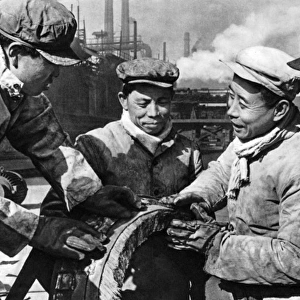 Communist China - chemical workers