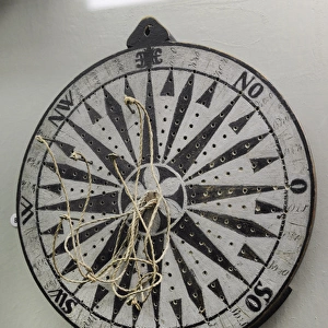A compass rose. 18th century