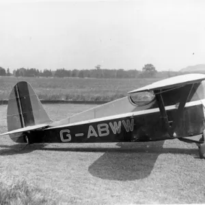 Comper Swift G-ABWW powered by an inverted 120hp Gipsy III