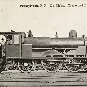 Compound passenger locomotive De Glehn