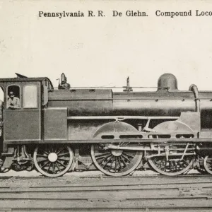 Compound passenger locomotive De Glehn