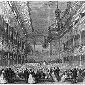 Concert in boulevard Saint Germain, Paris 1863
