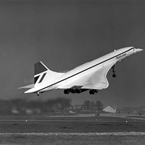 Concorde 204 G-BOAC in takes-off