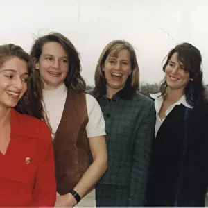 The Conference Department team, October 1997. From left?