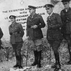 The conqueror of Palestine at Beyrout(Beirut), 1919