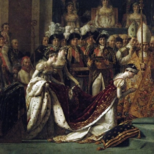 The Consecration of the Emperor Napolen and the Coronation o