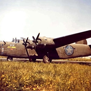 Consolidated B-24D Liberator of 93rd Bomb Group flew th