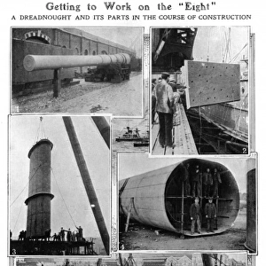 Construction of a Dreadnought, 1909