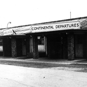 Continental Departures at Heathrow Airport