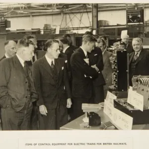 Control equipment for electric trains for British railways Control equipment for electric trains for British railways
