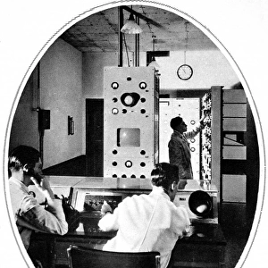 The control room of the Baird apparatus, showing the vision