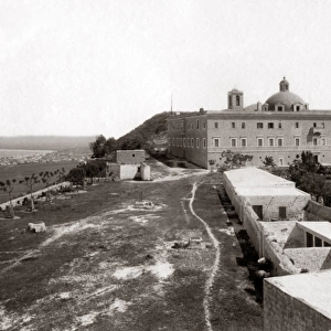 Convent of Mount Carmel, Palestine (Israel) circa 1890
